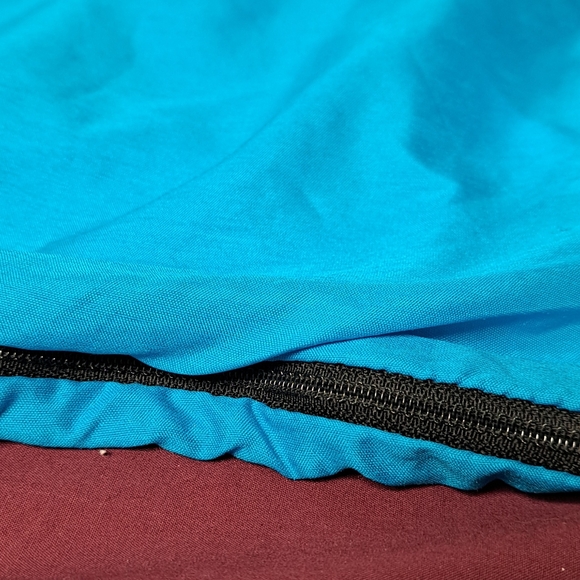 Snoopy Blue Zipper Closure Dog Bed Pillowcase. - Picture 8 of 10